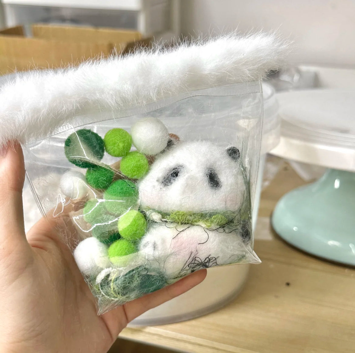 Little Panda Squishy Toy