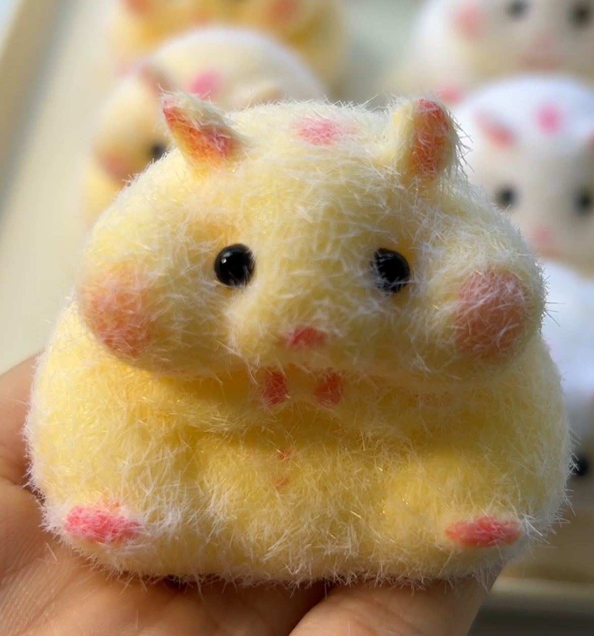 Baby Hamster Squishy Toy