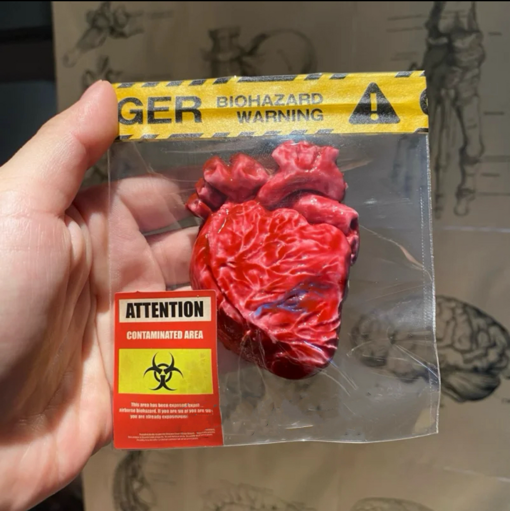 Halloween Realistic Heart Squishy Toy