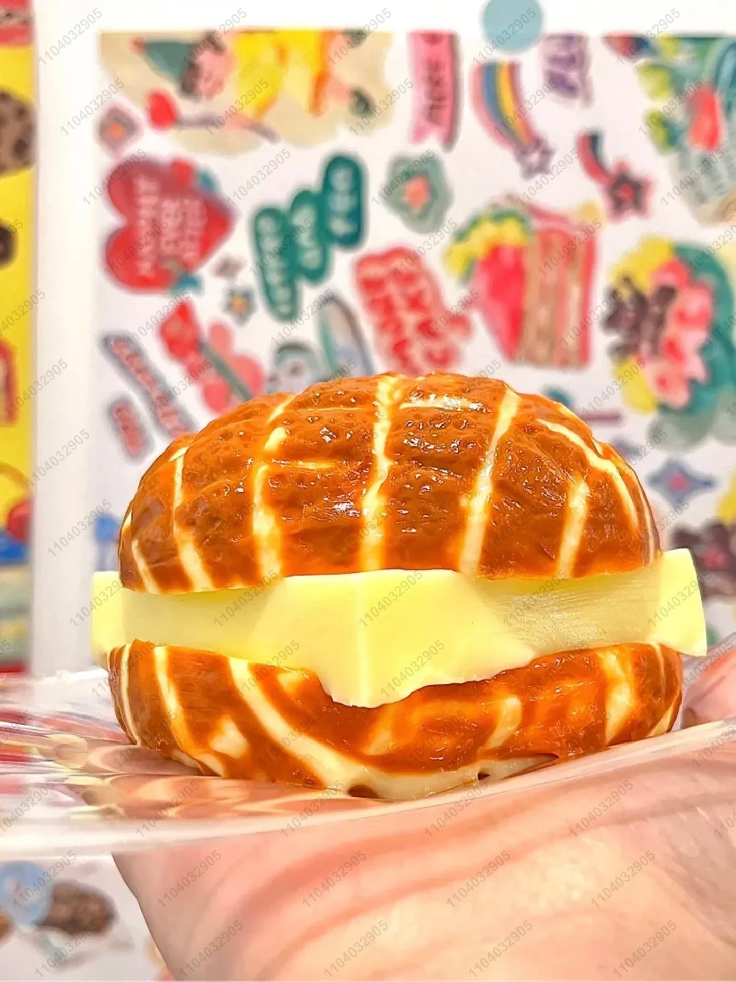 Pineapple Bun With Butter Squishy Toy