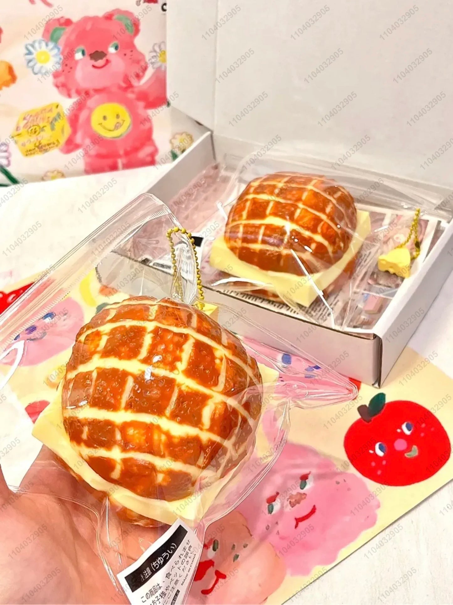 Pineapple Bun With Butter Squishy Toy