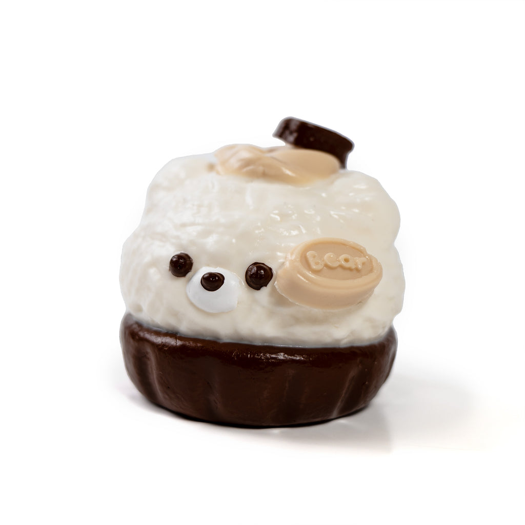 Bear Cupcake Squishy Toy