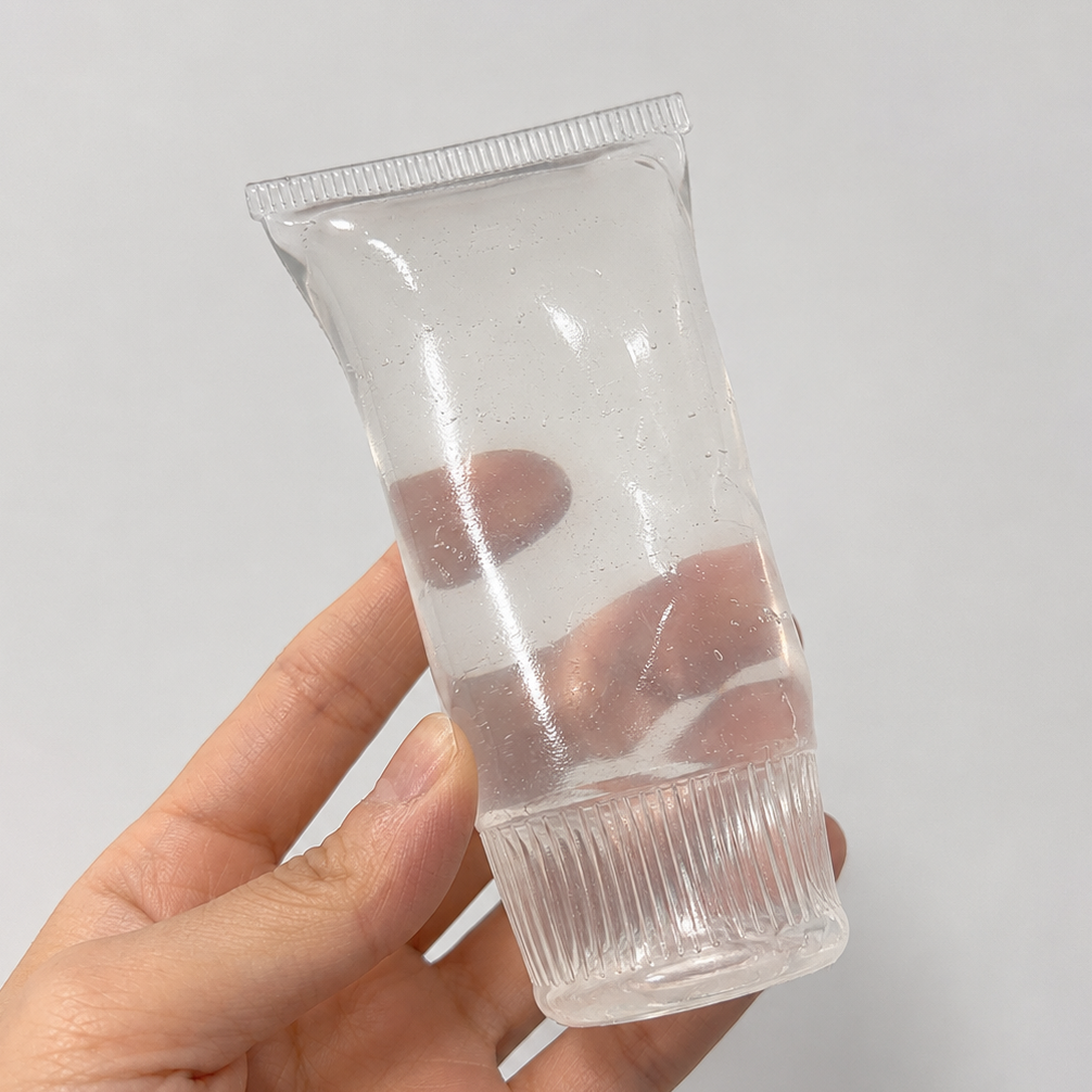 Clear Toothpaste Tube Stress Ball
