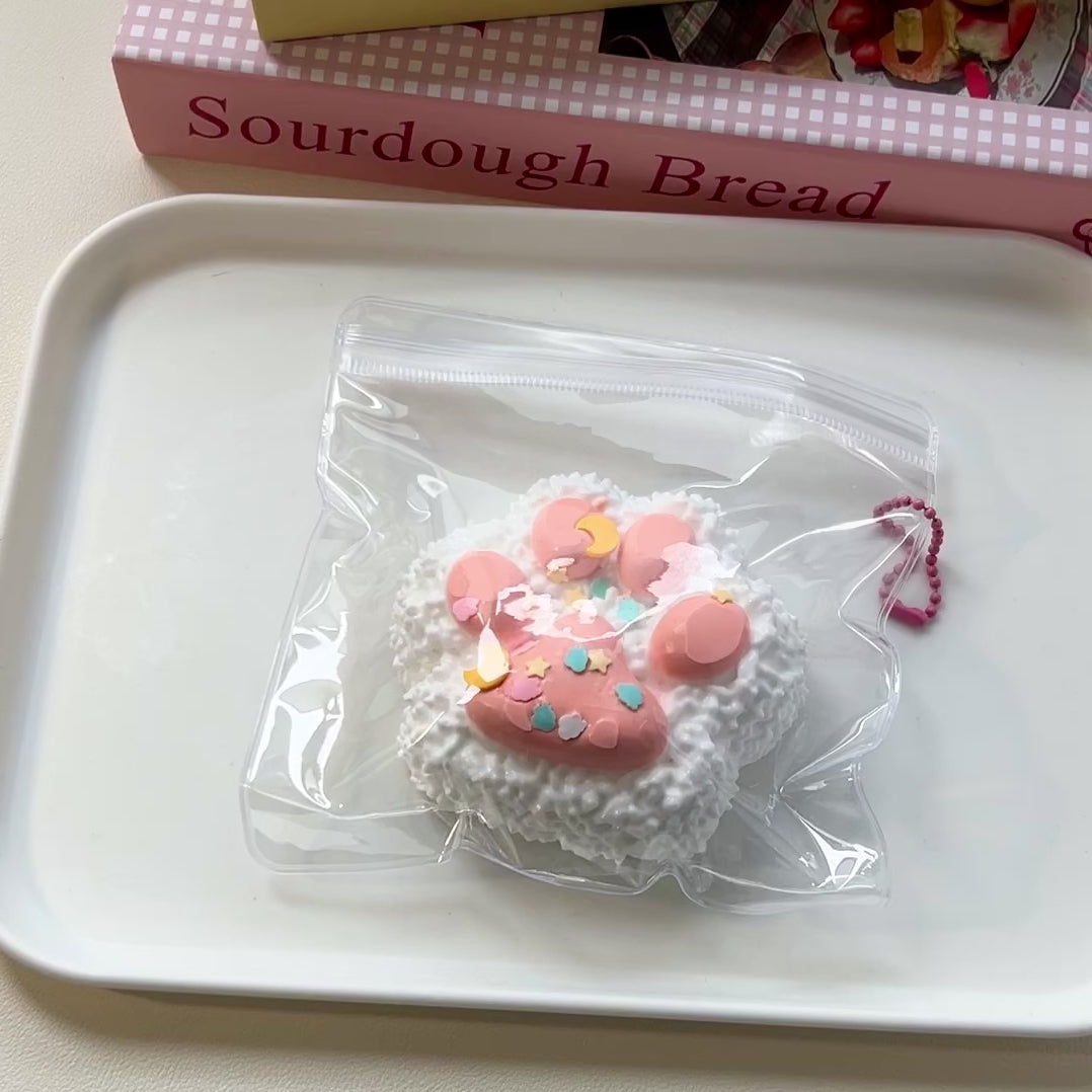 Rice-Grain Cat Paw Squishy Toy